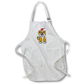 Apron - Cute Funny Shiba Inu Puppy Dog in Santa hat Christmas Crypto Christmas