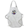 Apron - Funny Cute Old English Sheepdog Dog Meditation and Yoga Cartoon Sports and Hobbies