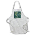 Apron - Vintage Star Map. Constellations of Orion, Lepus or hare. Green, gold Alexis Design - Star Maps