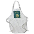 Apron - Vintage astronomic map of the Moon and its phases. Also Saturn Alexis Design - Star Maps