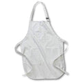 Apron - Pattern of snowflakes, stars of shades of gray color. Winter snowfall Alexis Design - Pattern Christmas New Year