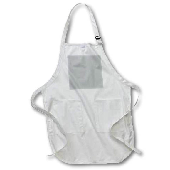 Apron - Image of Sample Square Of Silver Mist New 2022 Designer Color lens Art by Florene - Fall And Winter 2022 Colors
