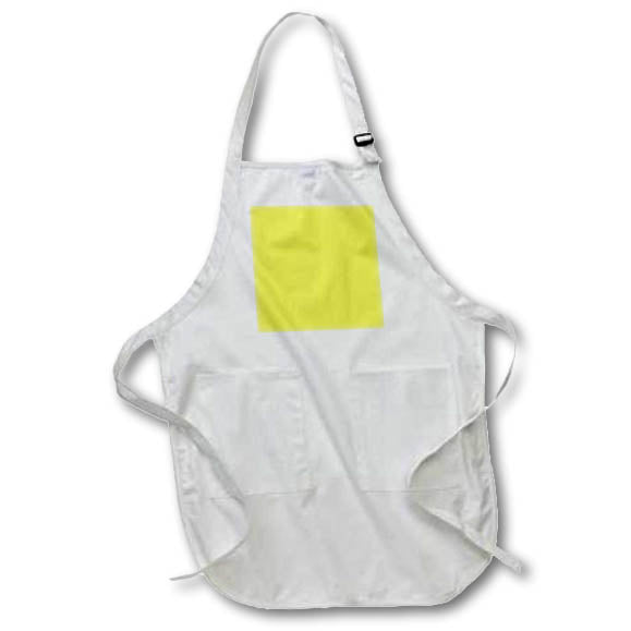 Apron - Image of Sample Of Yellow Sunshine Bright New 2022 Color lens Art by Florene - Fall And Winter 2022 Colors