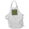 Apron - Image of Sample Of Martini Olive Green for Fall Winter 2022 lens Art by Florene - Fall And Winter 2022 Colors