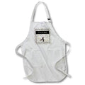 Apron - Image of Diploma on Gradute, Grad Paper, Class of 2022, Sepia Graduation Design