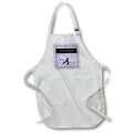Apron - Image of Diploma on Gradute, Grad Paper, Class of 2022, Purple Graduation Design