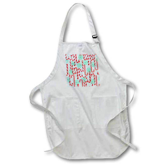 Apron - Candy Canes Christmas