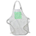 Apron - Festive Christmas Candy in Blues and Yellows Christmas