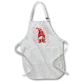 Apron - Red hearts Gnome Valentines