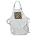 Apron - Witch Hats on Burlap Digital Background Witch Decor