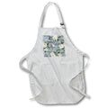 Apron - Abstract Camo Floral Abstract