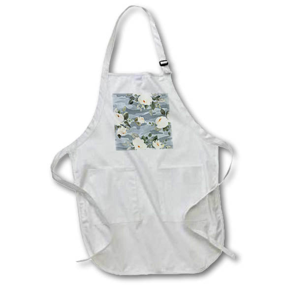 Apron - Abstract Camo Floral Abstract