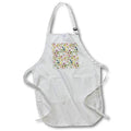 Apron - Watercolor Flowers Boho Floral