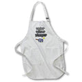 Apron - Cute Funny Older Wiser Pickler Pickleball Sports Cartoon Old Sports and Hobbies