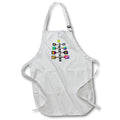 Apron - Funny Pickleball Paddle Tree Art Sports Retiree Cartoon Sports and Hobbies