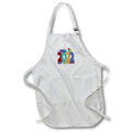 Apron - Image of Graduation Cap, Dream Big 2022 Make Things Happen,,Colorful Graduation Design