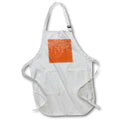 Apron - Glam Orange Image Of Glitter Drip Patterns