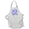 Apron - Glam Purple Image Of Crystals Pattern Patterns