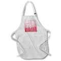 Apron - Red Image Of Ombre Image Of Wood Patterns