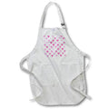 Apron - Pretty Pink Image Of Watercolor Image Of Gems Pattern Patterns
