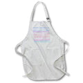 Apron - Pretty Blue, Purple, and Pink Image Of Watercolor Stripes Pattern Patterns