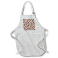 Apron - Pattern of boxes of Christmas gifts of yellow, red, green colors Alexis Design - Pattern Christmas New Year