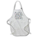 Apron - Christmas pattern of winter forest, deers, foxes, birds, trees Alexis Design - Pattern Christmas New Year
