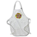 Apron - Image of Words Thanks Mom On Flower Picture – Mothers Day