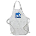 Apron - Image of Word Steady With Elephant Picture – Humorous Sayings