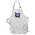 Apron - Image of Words All Business All Day With Woman Picture – Motivational Sayings