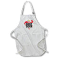 Apron - Image of Words Alarm Cock With Rooster and Clock Picture – Animals
