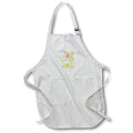 Apron - Cute Yellow Baking Bear With Cake Illustration Cute Illustrations