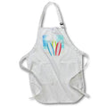 Apron - Red, Green, and Blue Surf Boards On A Beach Scene Illustration Cute Illustrations