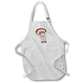 Apron - Pretty Light Pink Red Haired Image Of Sparkle Fairy Girl Cute Illustrations