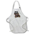 Apron - Cute Steampunk Bear Illustration Cute Illustrations