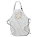 Apron - Image of Tooth wearing Cap, Dental School Graduation, Coral Plaid Graduation Design