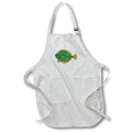 Apron - Cute Funny Flounder Fish Fishing Cartoon Animals
