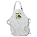 Apron - Image of Words Drink Up Buttercup – Coffee