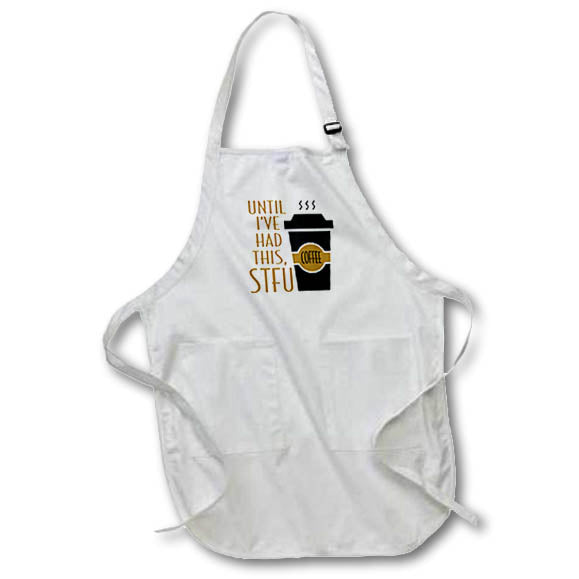 Apron - Image of Words Until Ive Had This STFU – Coffee