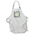 Apron - Image of Class of 2022, Cluster of Globe, Diploma, Award Ribbon, Cap, Graduation Design