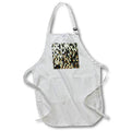 Apron - Honeycomb Pattern In Neutral Earth Tones Hexagon Painting Acrylic Painting - Abstract Geometry