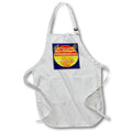 Apron - Arising Anew Phoenix and Retro Sunrise Vector Art - Phoenix