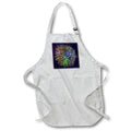 Apron - Light Up The Night Sky Colorful Fireworks Celebrations Vector Art - Fireworks