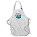 Apron - Image of Words Just Flow On Round Water Symbol – Soul Food