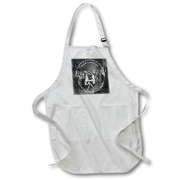 Apron - Tom Lost His Reason All Together Burns Night In Grey Vector Art - Burns Night Verse