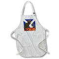 Apron - Le Chat Burns Nuit Haggis Dram Scottish Saltire Vector Art - Burns Night France