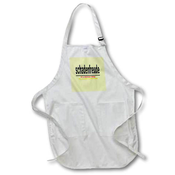 Apron - Schadenfreud - Its A German Thing You Wouldnt Understand Typography - German Language