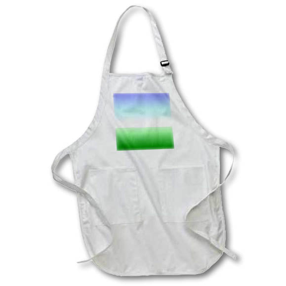 Apron - Blue to Green Image Of Gradient Color Patterns