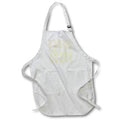 Apron - Pretty Image Of Gold Doves and Love Pattern Patterns