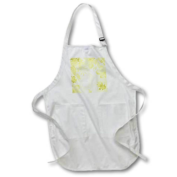 Apron - Pretty Green Leaf Design Patterns
